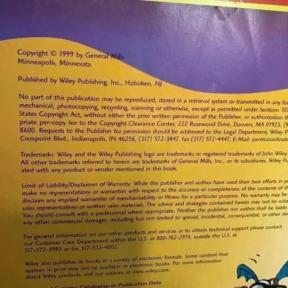 Vintage Betty Crocker’s Kids Cook! Children Teens Recipes Cookbook 1999 90s - Picture 5 of 14